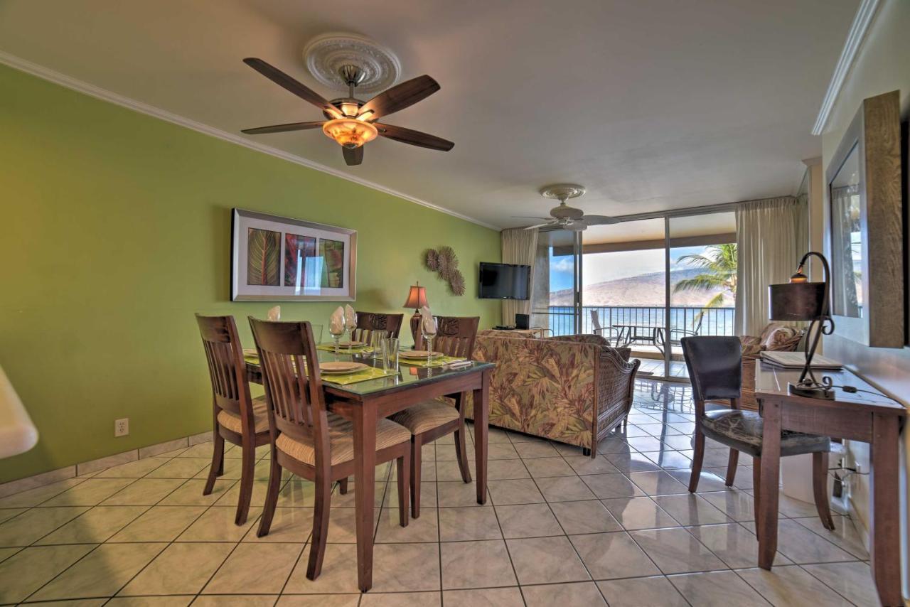 Beachfront Kihei Sanctuary With Lanai And Ocean Views! Eksteriør bilde