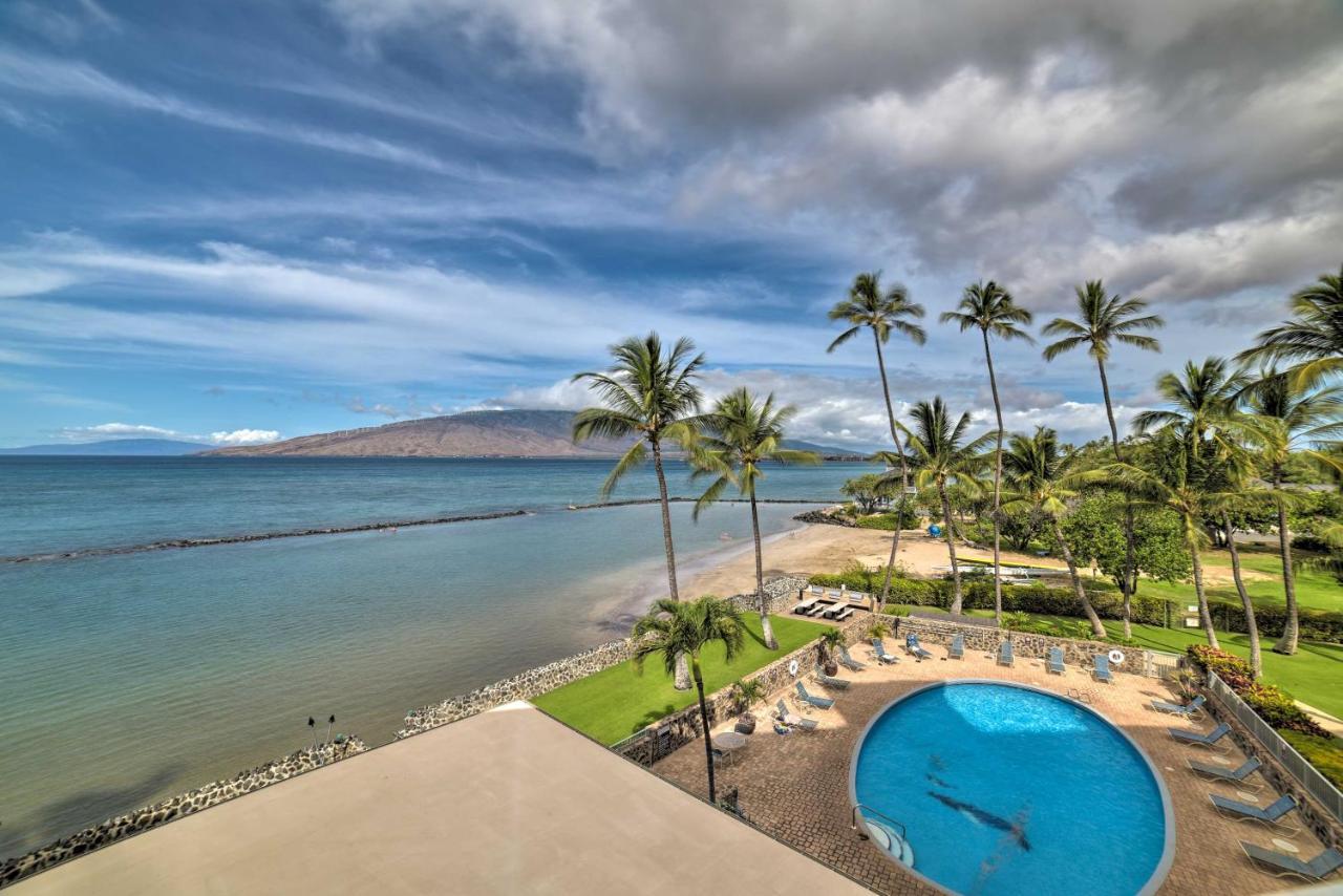 Beachfront Kihei Sanctuary With Lanai And Ocean Views! Eksteriør bilde