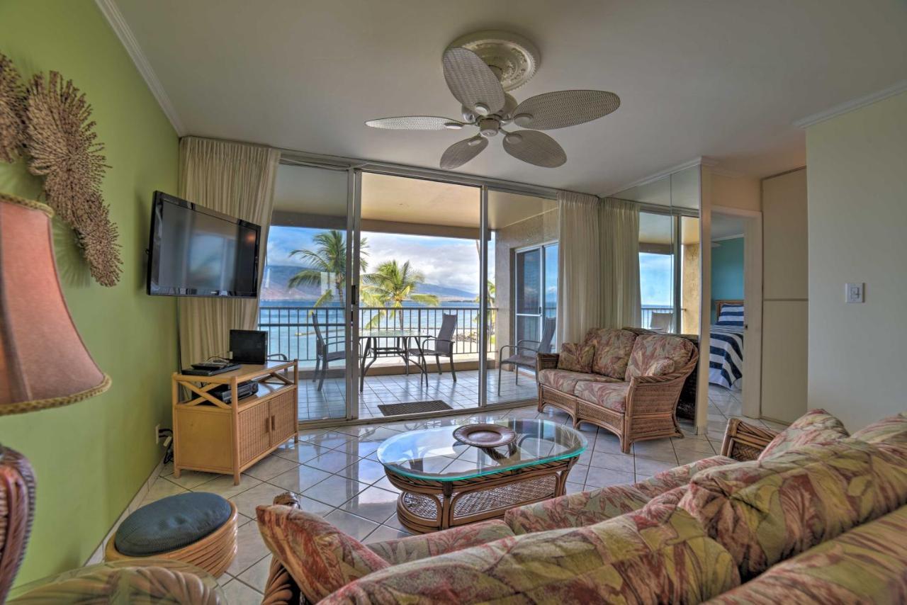 Beachfront Kihei Sanctuary With Lanai And Ocean Views! Eksteriør bilde