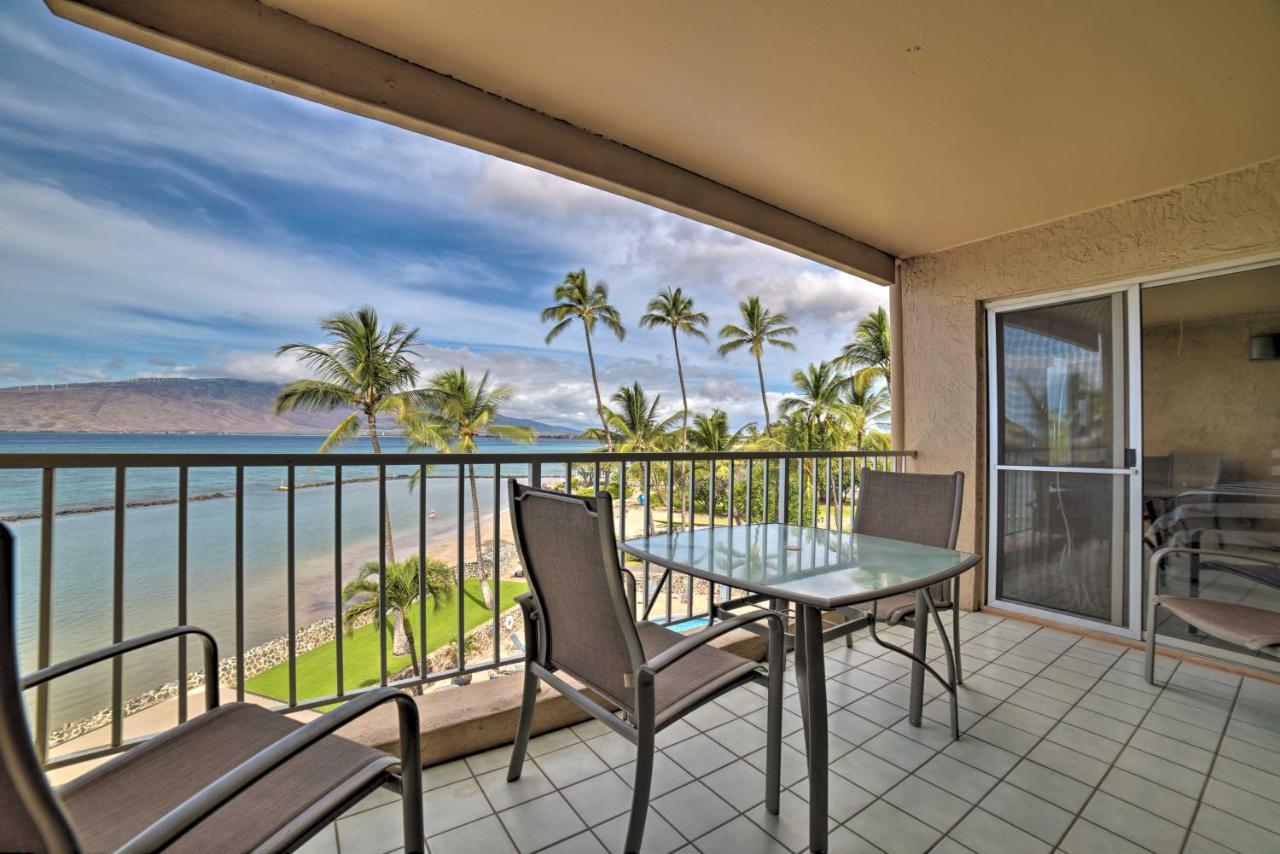Beachfront Kihei Sanctuary With Lanai And Ocean Views! Eksteriør bilde